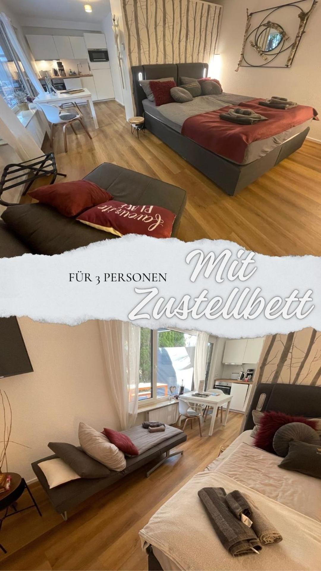 Rosmarin - Kuschelige Fewo - Romantik & Entspannung Im Whirlpool Auf Privater Terrasse, Ruhe & Hund Willkommen - By Ferienwohnenamsee - อูเบอร์ลิงเงน ภายนอก รูปภาพ